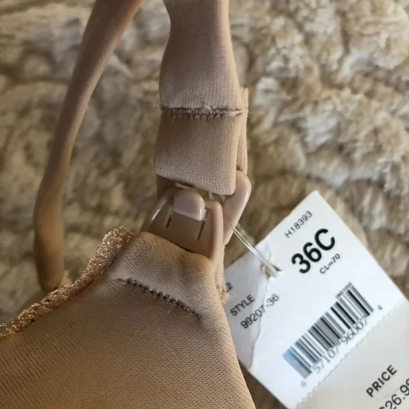 MOTHERHOOD INTIMATES TAN NURSING BRA SIZE 36 C NWT - Picture 3 of 8